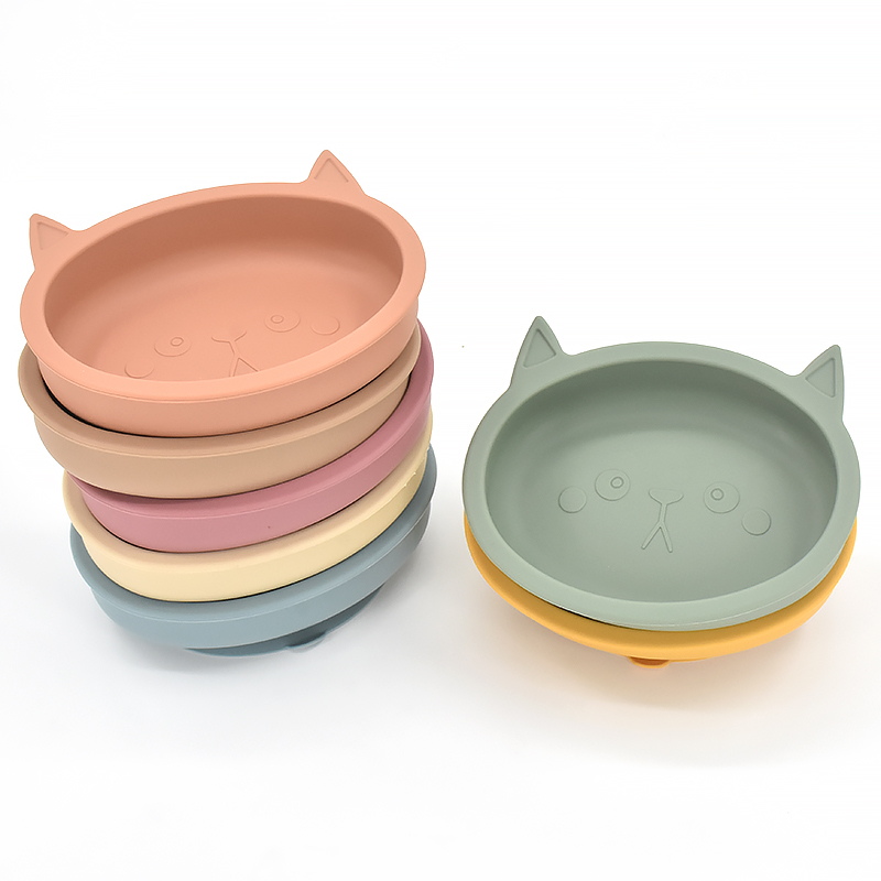 Baby Food Diary - Baby Silikon Fütterung Platte Silikon Sauger