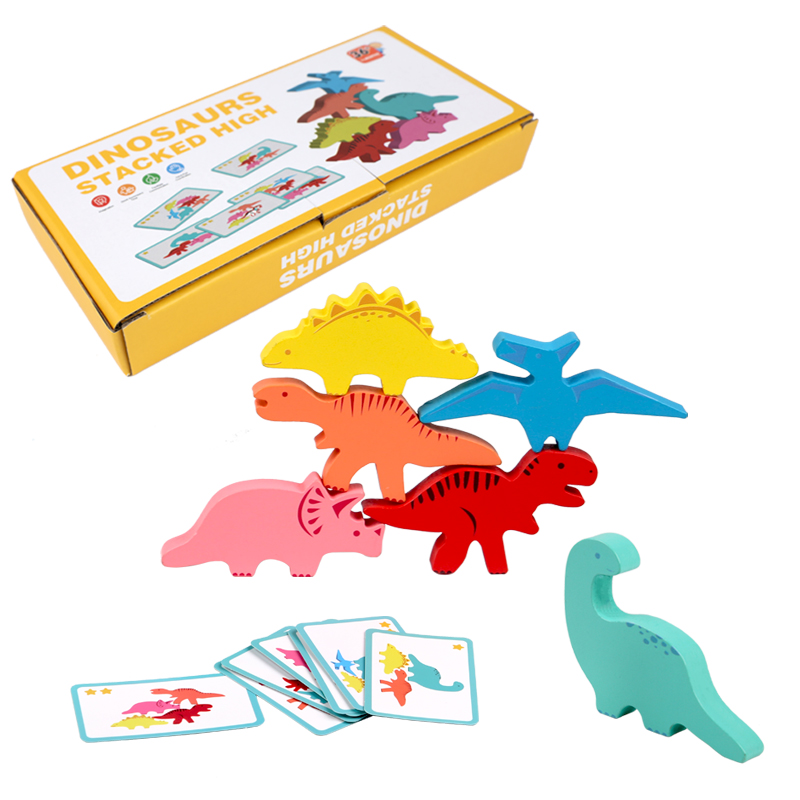 Baby Food Eat - Holz Balance Blöcke Spielzeug Für Kinder