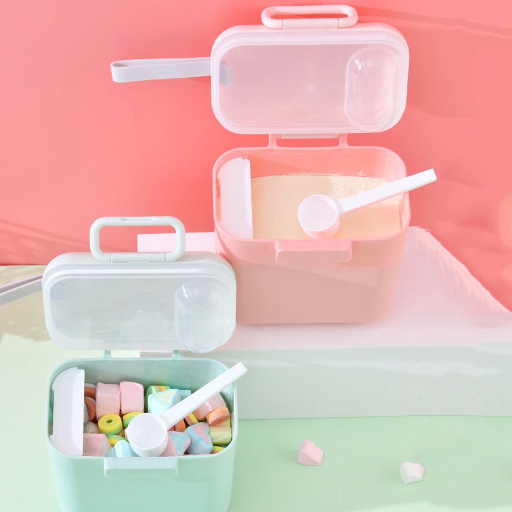 Baby Food Essentials - Niedlicher Neuer Baby-Nahrungsmittelbehälter Kleinkind-Snackbox Milchpulver-Box Essentielle