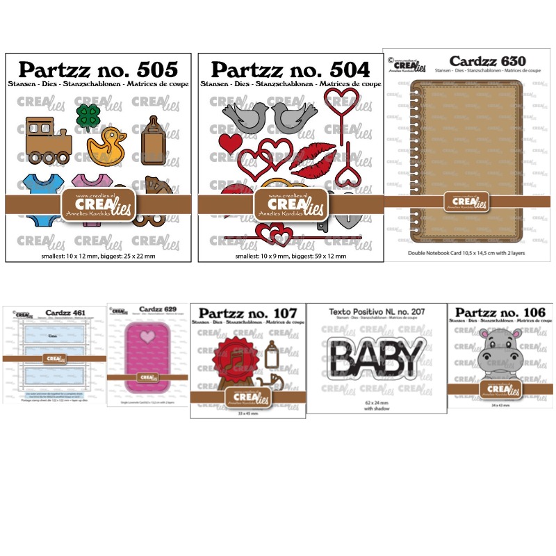 Baby Food Diary - Quadratische Baby-Postwolken-Stanzformen für Scrapbook, Tagebuch, Dekoration,