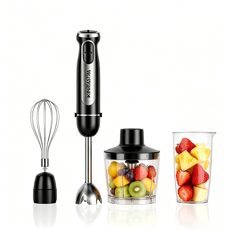 Baby Food Egg - 1000W 12-Gang-Handmixer 4-in-1 Multifunktionaler Elektrischer Stabmixer