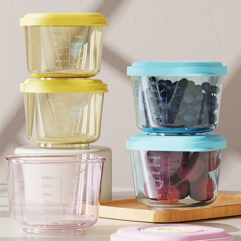 Baby Food Tray - 6 Stück Aufbewahrungsbehälter für Babynahrung –