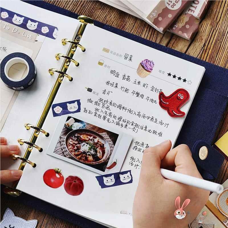 Baby Food Diary - Kreatives handgeschriebenes Rezept-Notizbuch, DIY-Kochbuch, Baby-Nahrungstagebuch, Lebensmittel-Journal,