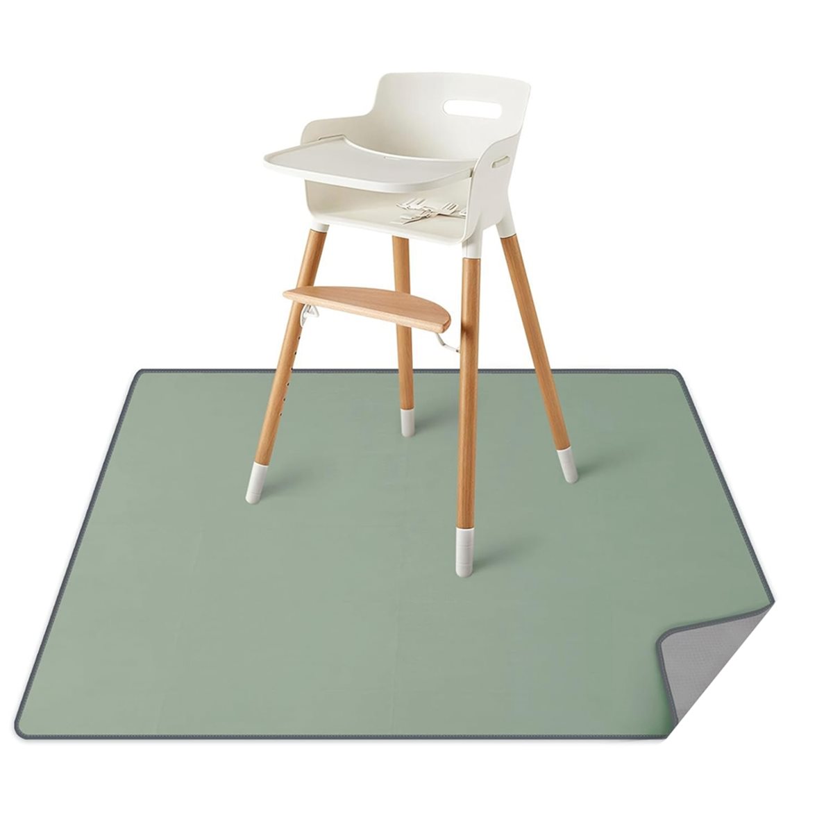 Highchair Splash Mat - Großer Rabatt Baby-Spritzschutzmatte für Unter dem