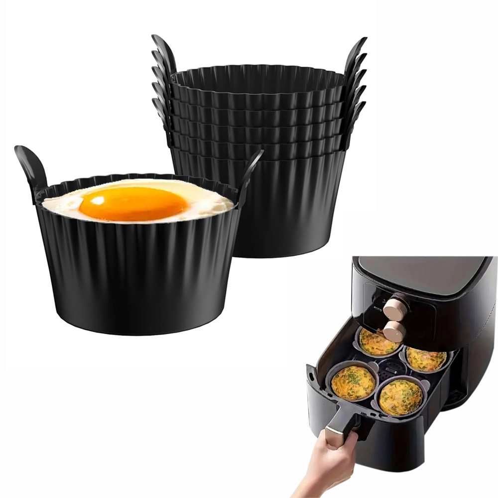 Baby Food Egg - 4 Stück Luft fritte use Eier