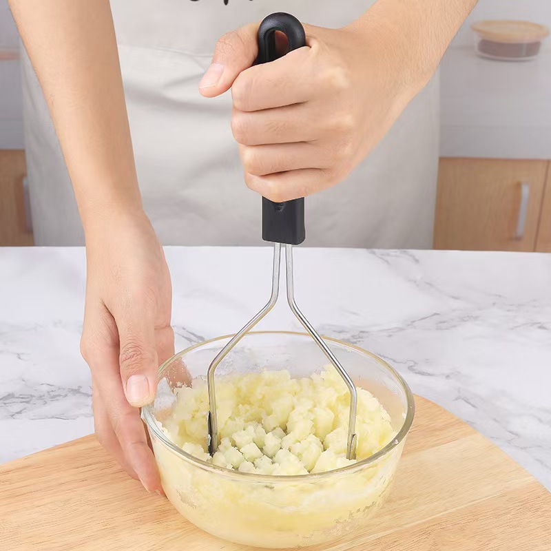 Baby Food Egg - Edelstahl Kartoffelschieber Gepresst Haushalt Ei Babynahrung