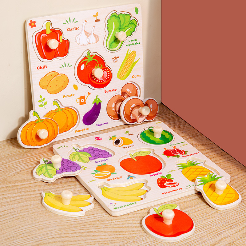 Montessori Holz Puzzles Spielz – Baby Food Eat Bewertung und Preis