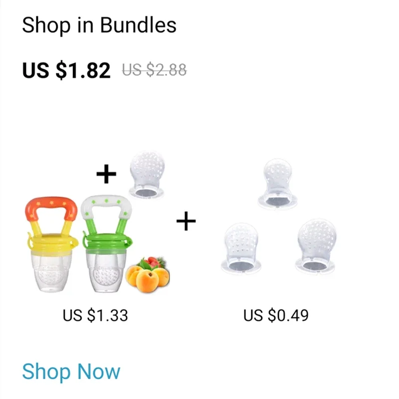 Frische Lebensmittel Knabber B – Baby Food Net Feeder Bewertung und Preis