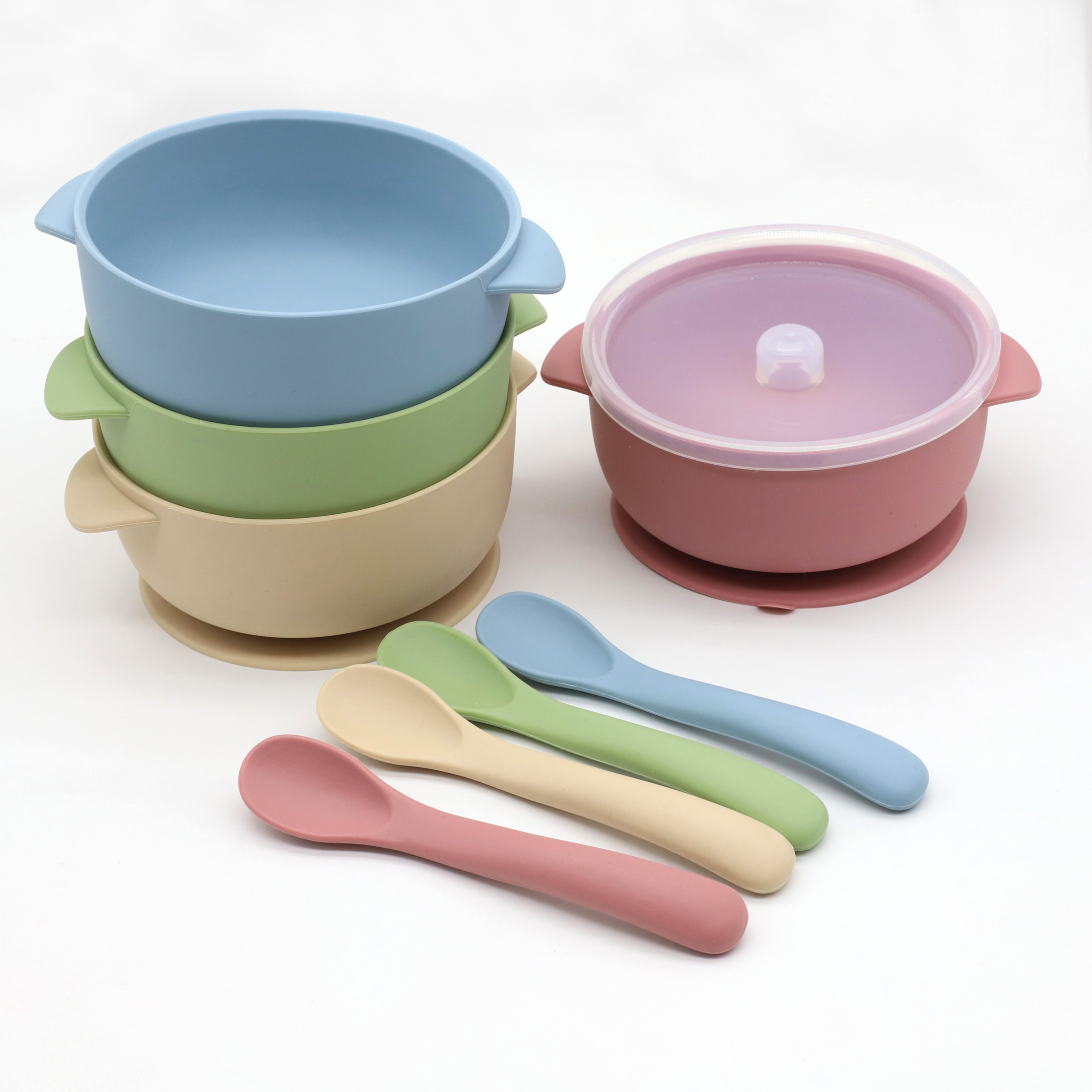 3-teilige Silikonschüssel mit  – Baby Food Diary Bewertung und Preis