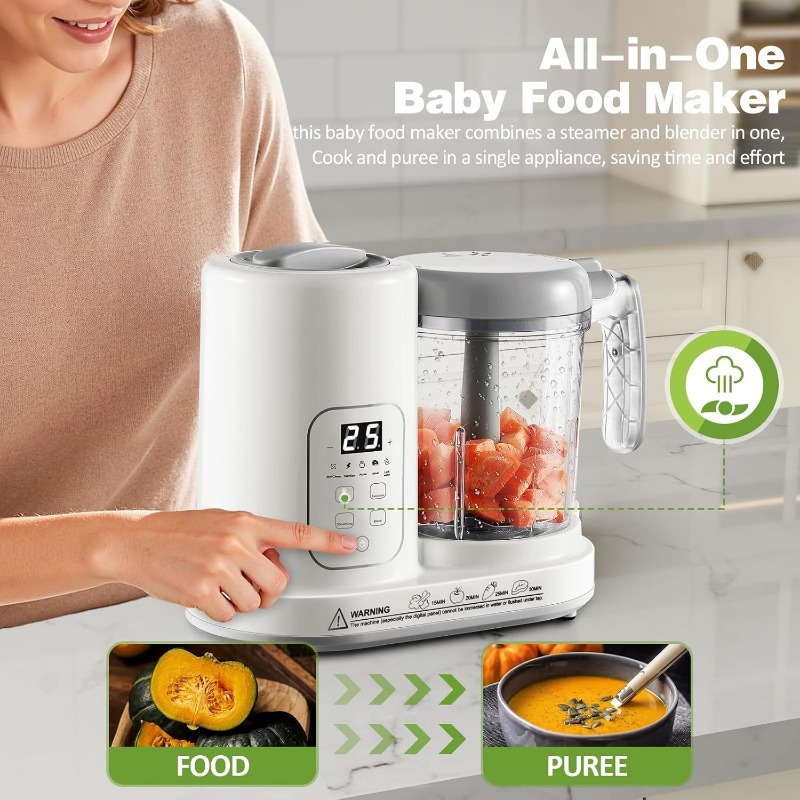 Baby-Nahrungszubereiter Dampfg – Baby Food Youtube Bewertung und Preis