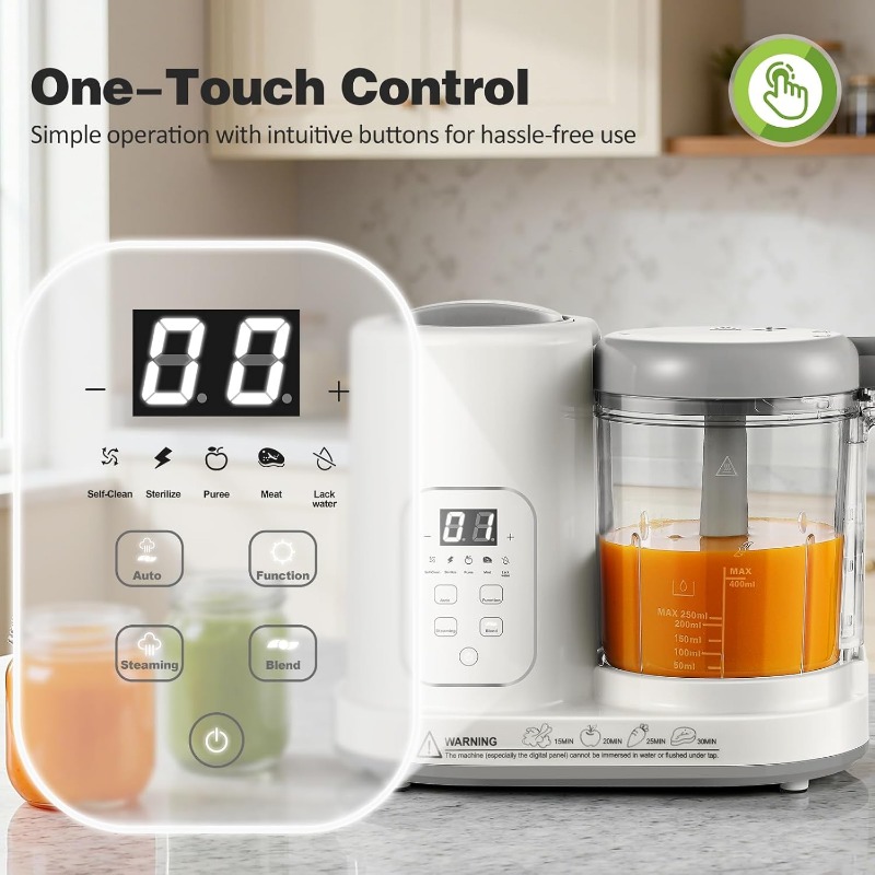 Baby-Nahrungszubereiter Dampfg – Baby Food Youtube Bewertung und Preis