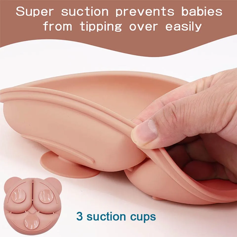 Lebensmittelechtes Silikon-Ges – Plate Suction Toddler Bewertung und Preis