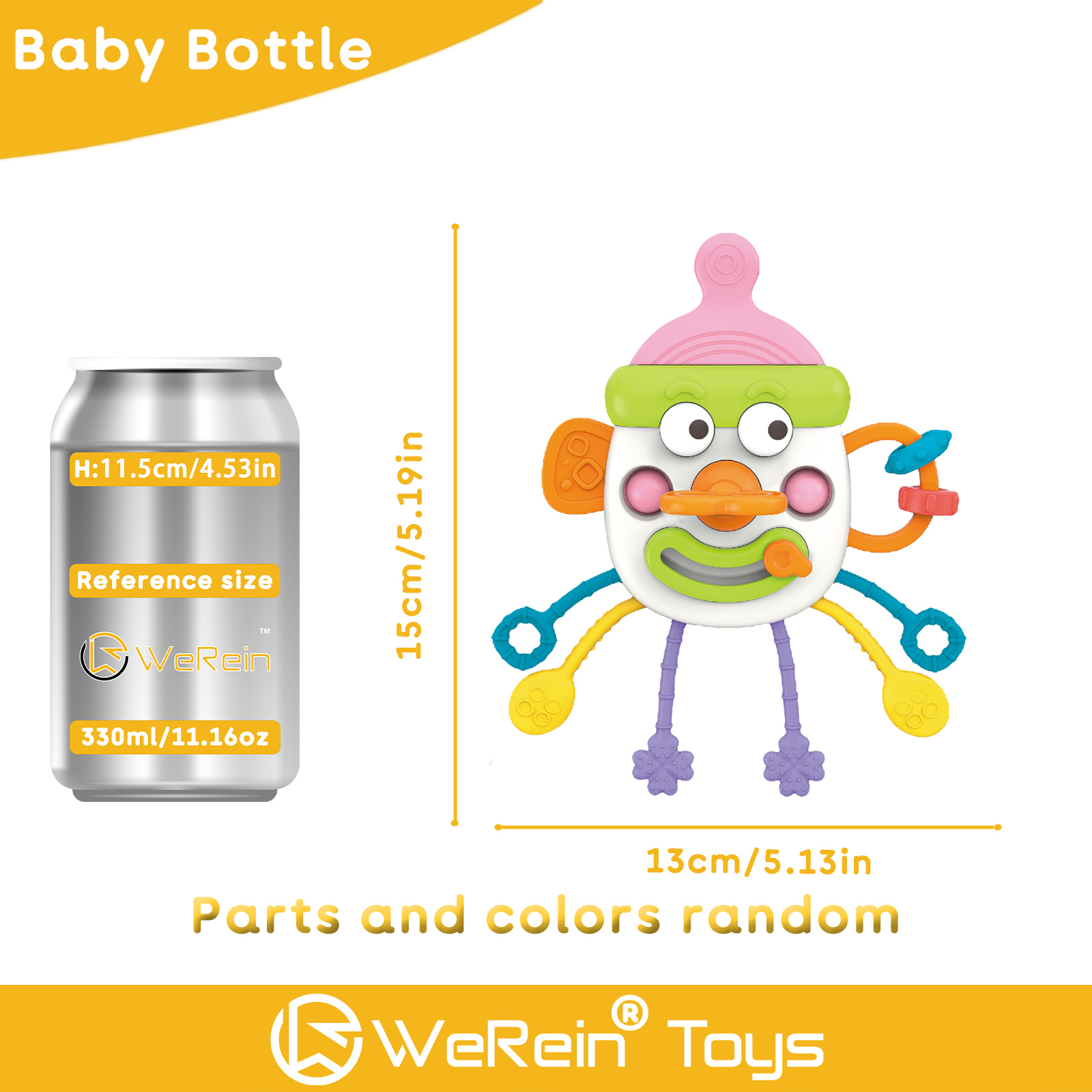Niedliches ausziehbares Spielz – Baby Food Teether Bewertung und Preis