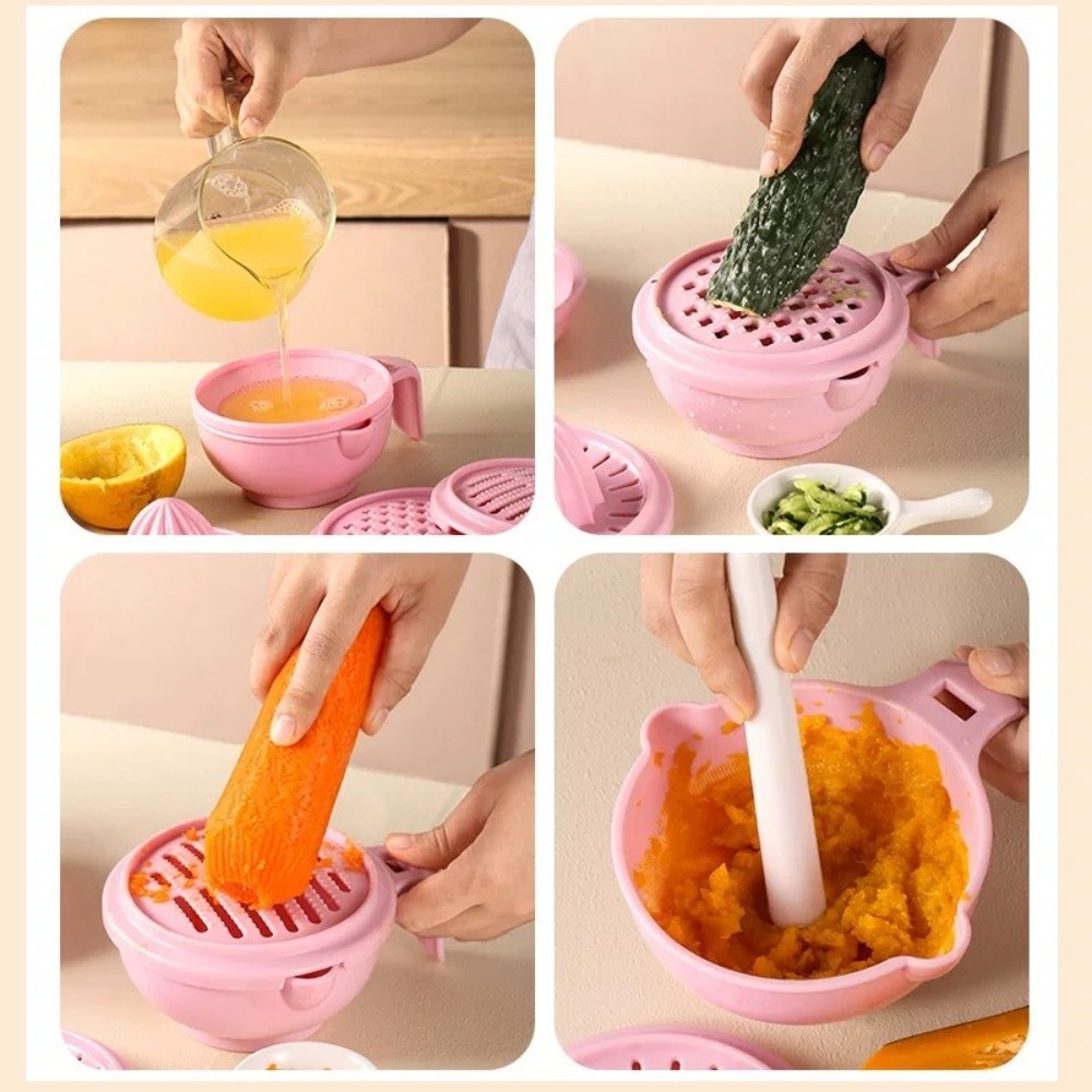 Einfarbige Mahlschüssel für Ba – Puree Baby Food Bewertung und Preis