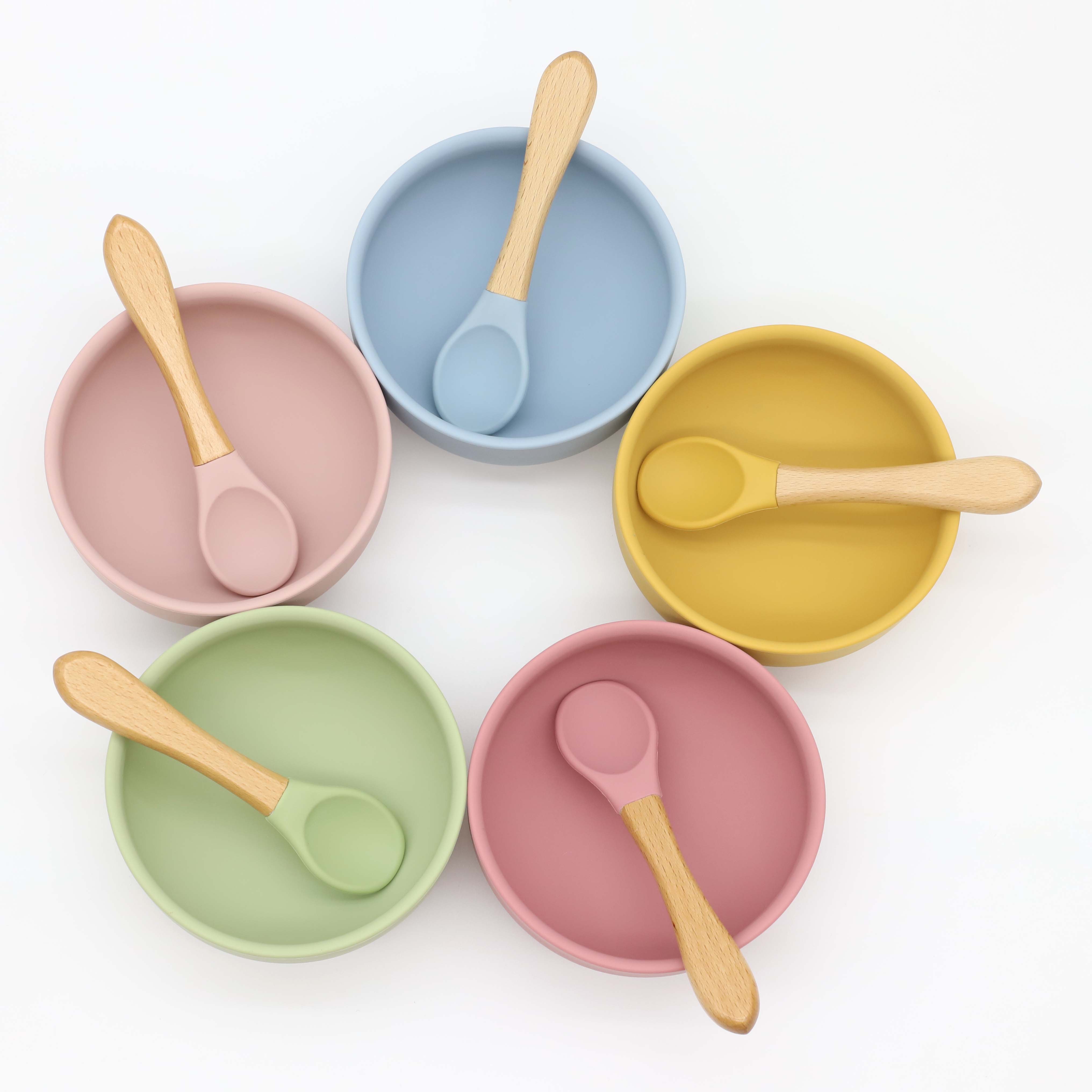 Silikonschüssel mit Saugnapf,  – Baby Food Diary Bewertung und Preis