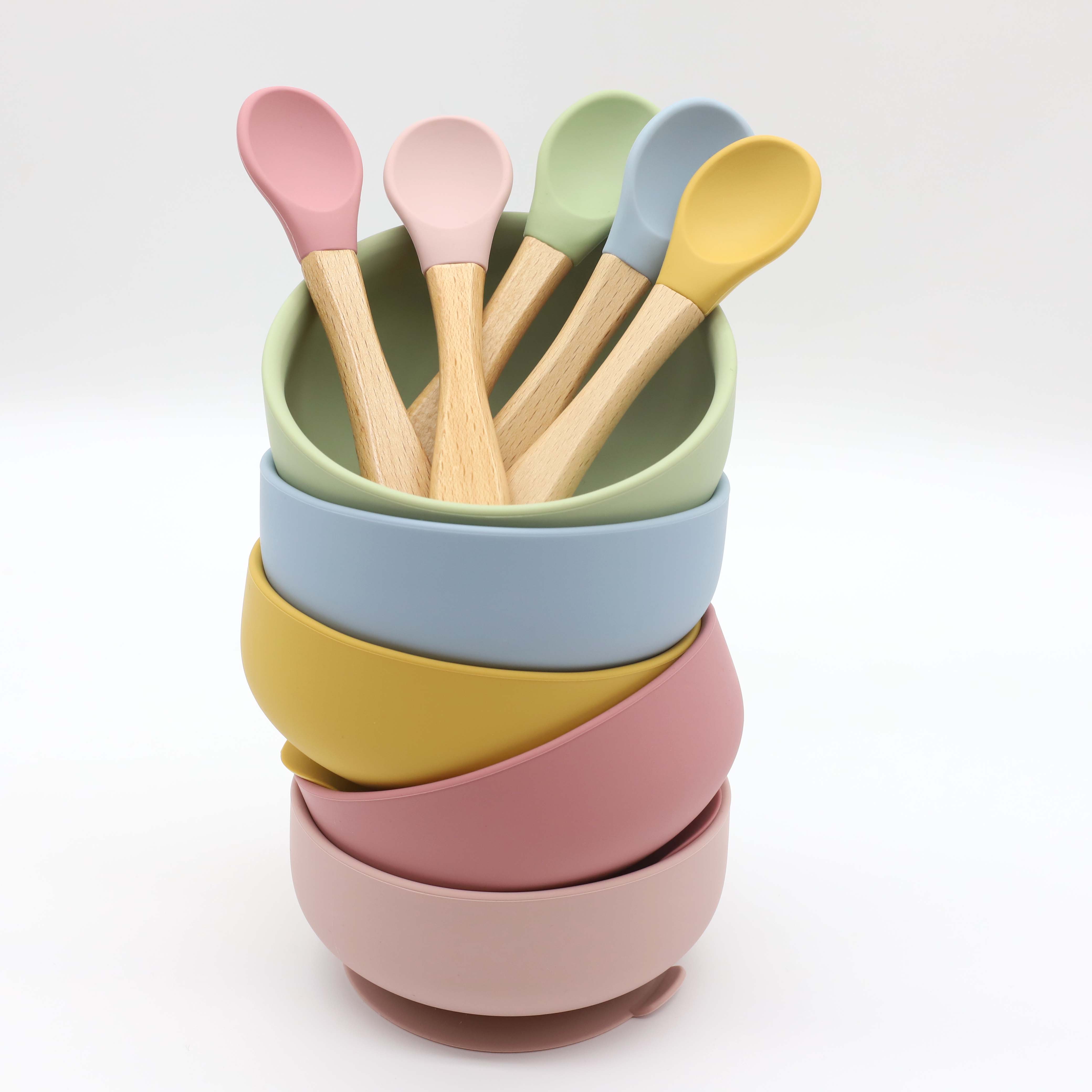 Silikonschüssel mit Saugnapf,  – Baby Food Diary Bewertung und Preis