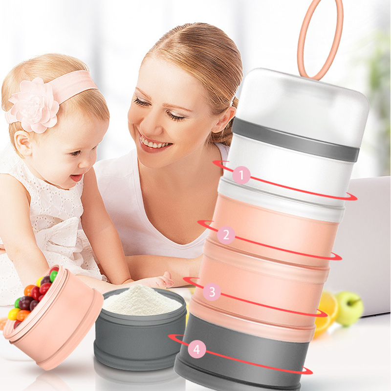 4-lagiger Babybehälter aus PP, – Baby Food Essentials Bewertung und Preis