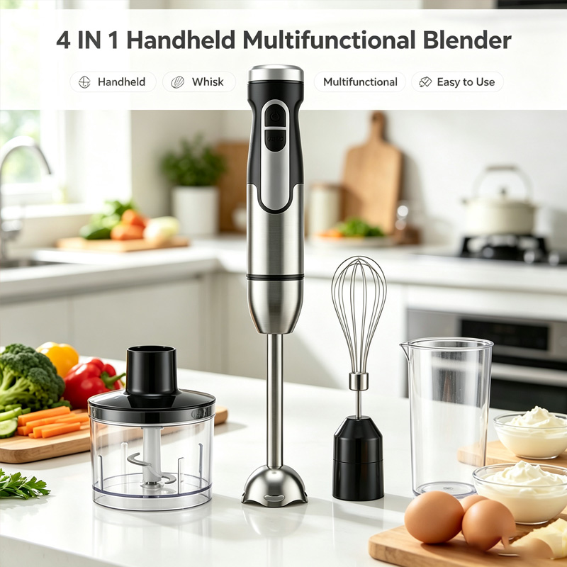 Neues 4-in-1 Handmixer-Set Mul – Dry Food Baby Bewertung und Preis